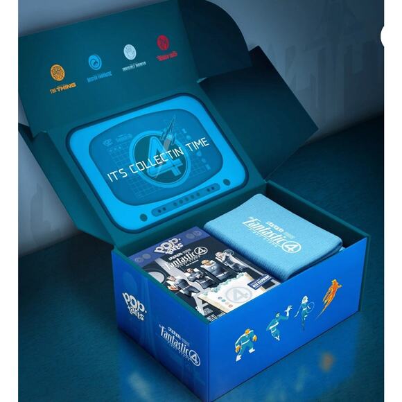 Pop-Tarts Marvel Fantastic Four First Steps Limited Edition Collector Box Set - Picture 2 of 8